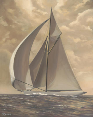 Tradewind Run art print by Vivien Rhyan