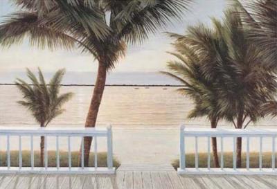 Palm Bay art print by Diane Romanello