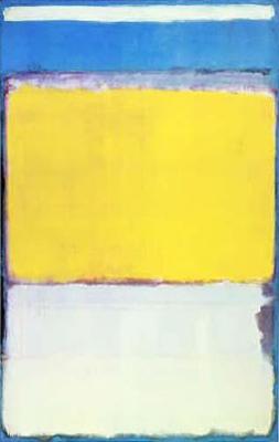 Number 10 art print by Mark Rothko