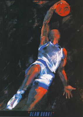 Slam Dunk art print by Terry Rose
