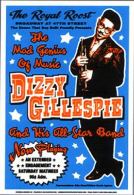 Dizzy Gillespie 1948 art print by Jazz Prints