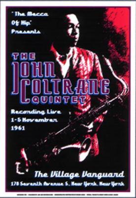 John Coltrane 1961 art print by Jazz Prints