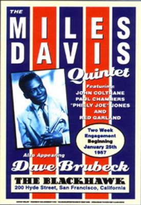 Miles Davies 1957 art print by Jazz Prints