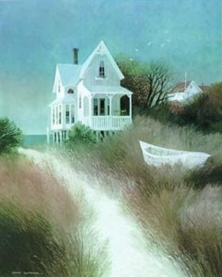 Sand Path art print by Albert Swayhoover