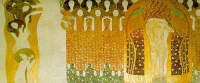 Beethovenfries art print by Gustav Klimt