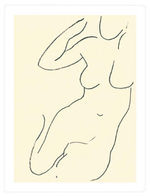 Sirene, 1949 (Silkscreen print) art print by Henri Matisse