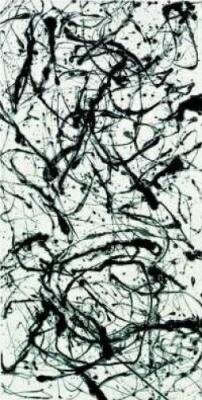 Number IIA (Silkscreen print) art print by Jackson Pollock