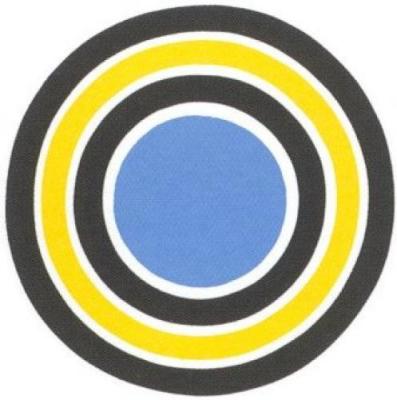 Virginia Site 1959 (Silkscreen print) art print by Kenneth Noland