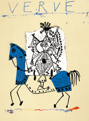 Cover for Verve, 1951 (Silkscreen print) art print by Pablo Picasso