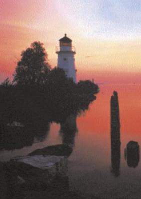 Lighthouse art print by Adam Jones