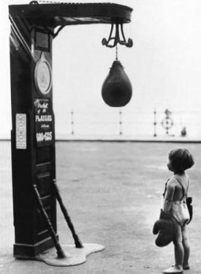 Packing a Punch art print by Babies Collection