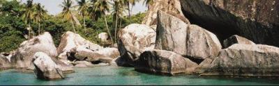 Virgin Gorda art print by James Red