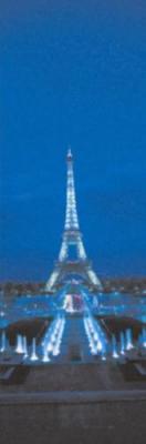 Effeil Tower, Paris art print by Koji Yamashita