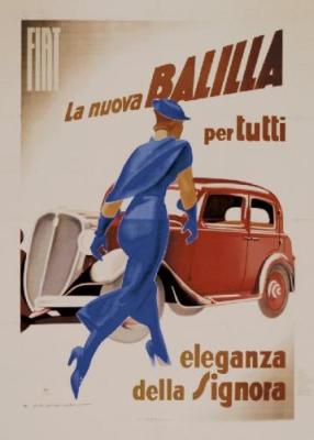 Balilla, 1934 art print by Marcello Dudovich