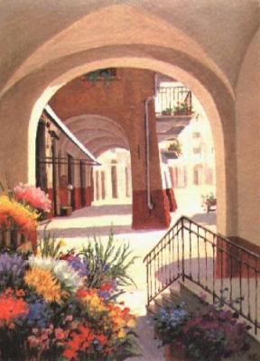 Arcate 2 art print by Mario Crippa