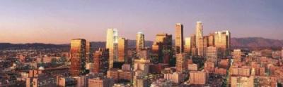 Los Angeles California, USA art print by Tomas Barbudo