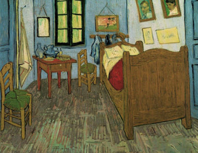 Bedroom at Arles art print by Vincent Van Gogh