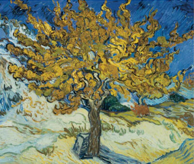 Mulberry Tree art print by Vincent Van Gogh