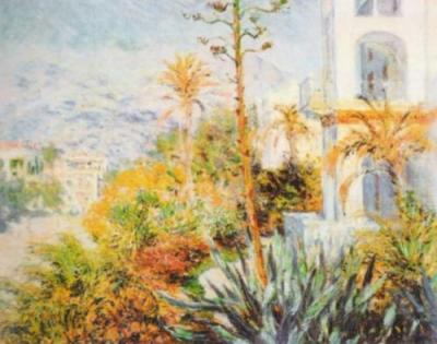 Bordighera art print by Claude Monet