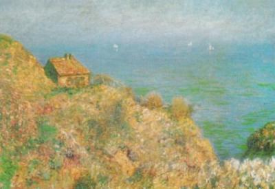The custom officer's house at Varengeville art print by Claude Monet