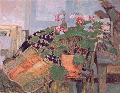 Le Pot de Fleurs art print by Edouard Vuillard