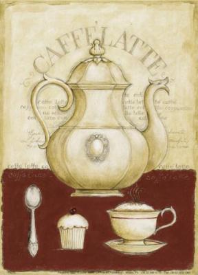 Caffe Latte art print by G.P. Mepas