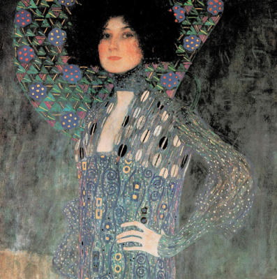 Emile Floge art print by Gustav Klimt
