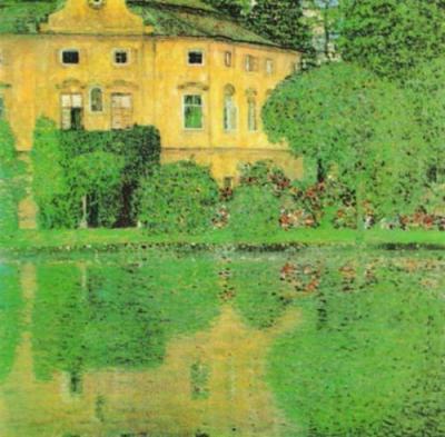Schloss Kammer on Attersee art print by Gustav Klimt