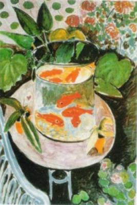 Goldfish art print by Henri Matisse