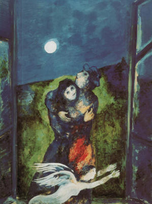 Lovers in the moonlight