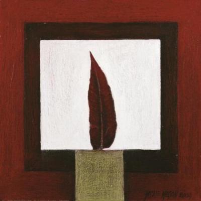 Leaf I art print by Pascale Nesson