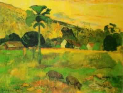 Haere Mai art print by Paul Gauguin