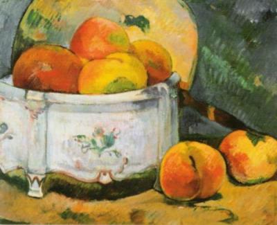 Still Life with Peaches, c. 1889 art print by Paul Gauguin