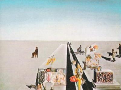 I primi giorni di Primavera, 1929 art print by Salvador Dali