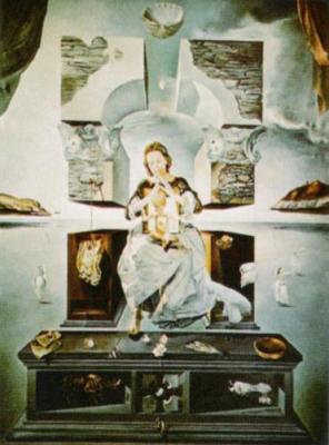 La Madonna di Port Lligat art print by Salvador Dali