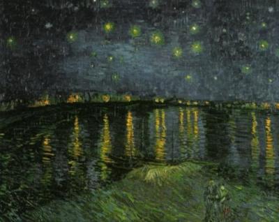 Sternennacht, 1888 art print by Vincent Van Gogh