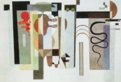 Deux points verts, 1935 art print by Wassily Kandinsky