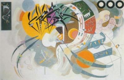 Dominant curve, 1936 art print by Wassily Kandinsky