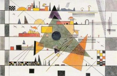 Horizontale, 1924 art print by Wassily Kandinsky