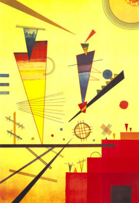 Structure joyeuse, 1926 art print by Wassily Kandinsky