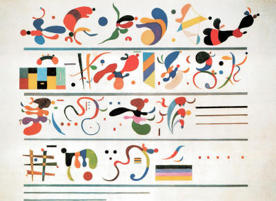 Succession, 1935 art print by Wassily Kandinsky