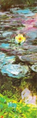 Ninfee, (detail) art print by Claude Monet