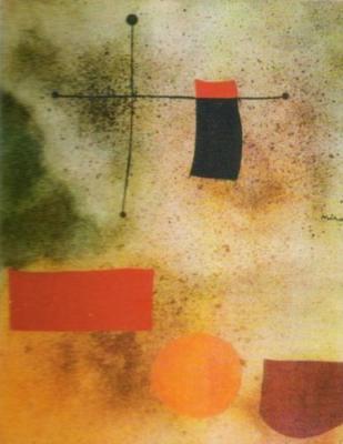 Abstract, 1935 art print by Joan Miro