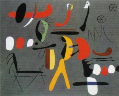 Peinture collage, 1933 art print by Joan Miro