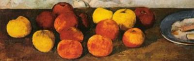 Pommes et biscuit (Detail)