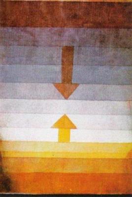 Scheidung abends, 1922 art print by Paul Klee