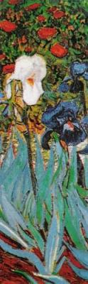 Irises (detail) art print by Vincent Van Gogh