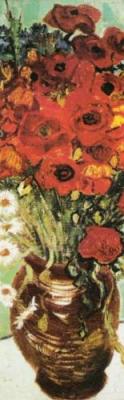 Vase avec marguerite at coquelicots (Detail)