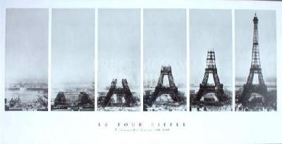 The Eiffel Tower art print by Anonymous