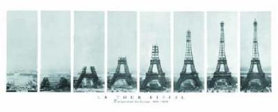 The Eiffel Tower art print by Anonymous